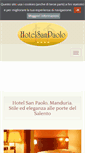 Mobile Screenshot of hotelsanpaolo.org